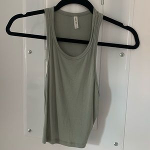 Sunday best sage green tank